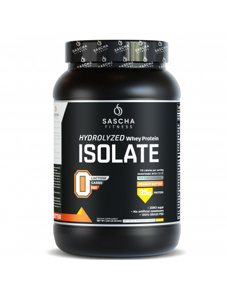 HYDROLYZED WHEY PROTEIN ISOLATE MANTEQUILLA DE MANÍ