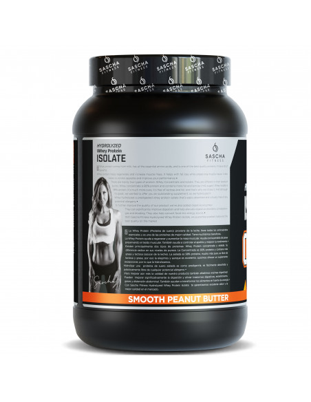 HYDROLYZED WHEY PROTEIN ISOLATE MANTEQUILLA DE MANÍ