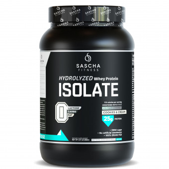 HYDROLYZED WHEY PROTEIN ISOLATE GALLETAS Y CREMA