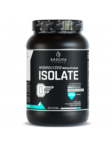 HYDROLYZED WHEY PROTEIN ISOLATE GALLETAS Y CREMA