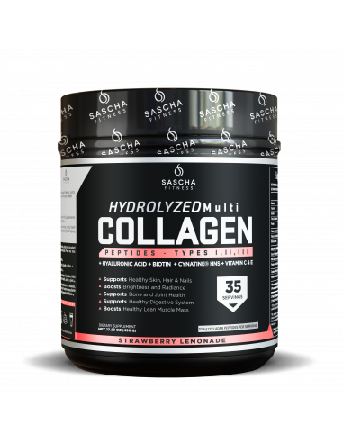 HYDROLYZED MULTI COLLAGEN STRAWBERRY LEMONADE