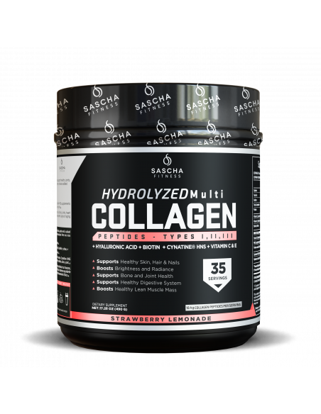 HYDROLYZED MULTI COLLAGEN STRAWBERRY LEMONADE