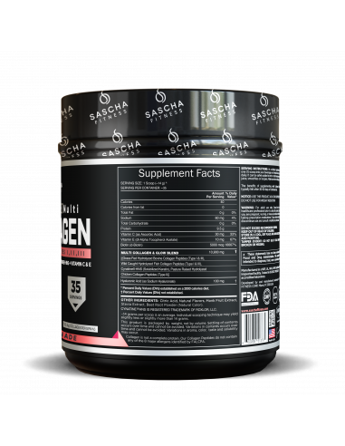 HYDROLYZED MULTI COLLAGEN STRAWBERRY LEMONADE